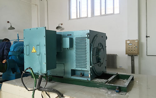 安福某水电站工程主水泵使用我公司高压电机